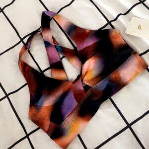 Lulu Lemon multicolor sports bra